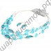 Гарнитур (серьги + колье) Glass Beads & Natural Stone Holiday Styles