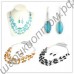 Гарнитур (серьги + колье) Glass Beads & Natural Stone Holiday Styles