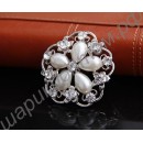 Брошь New Bridal Bridesmaid Rhinestone pearl flower