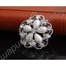 Брошь New Bridal Bridesmaid Rhinestone pearl flower