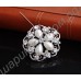 Брошь New Bridal Bridesmaid Rhinestone pearl flower
