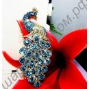 Украшение для телефона Sky Blue's Peacock