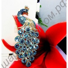 Украшение для телефона Sky Blue's Peacock