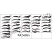 Временная тату на глаза Vintage Eye liner Sticker Shadow