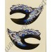 Цветная временная тату на глаза (на веко, бровь, висок) Eye Liner Sticker Shadow