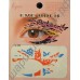 Цветная временная тату на глаза (на веко, бровь, висок) Eye Liner Sticker Shadow