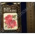 Временные татуировки в ассортименте Waterproof body tattoo stickers