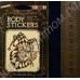 Временные татуировки в ассортименте Waterproof body tattoo stickers