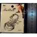 Временные татуировки в ассортименте Waterproof body tattoo stickers