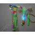 Светящийся LED вертолётик с рогаткой для запуска