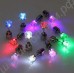 Светящиеся серьги-гвоздики LED