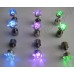 Светящиеся серьги-гвоздики LED