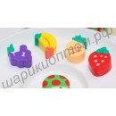 Ластики мини-фрукты