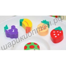 Ластики мини-фрукты
