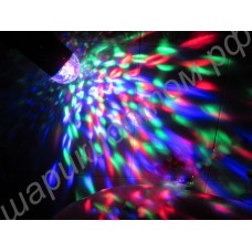 Вращающаяся LED лампа для вечеринок и дискотек