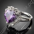 Кольцо Plated Purple Heart