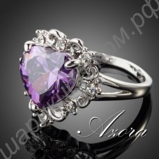 Кольцо Plated Purple Heart