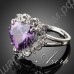 Кольцо Plated Purple Heart