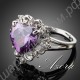 Кольцо Plated Purple Heart