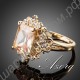 Кольцо Fancy Brand Design 18K Real Gold Plated