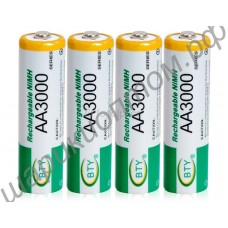 Аккумулятор AA 3000mAh 1.2V Ni-Mh