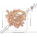 Кольцо ROXI Fashion Rose Gold Plated Pearl Flower Ring Party
