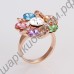 Кольцо Authentic Austrian crystal crystal ring 18 k platinum