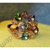 Кольцо Authentic Austrian crystal crystal ring 18 k platinum