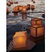 Водные фонарики различных форм и расцветок