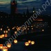 Водные фонарики различных форм и расцветок