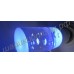 Дизайнерская цветная LED лампочка с цоколем E27, мощность 3Вт