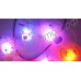 Светящиеся (мигающие) заколки, резинки для волос LED