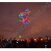 Салют (запуск) из светящихся шаров, наполненных гелием, с доставкой